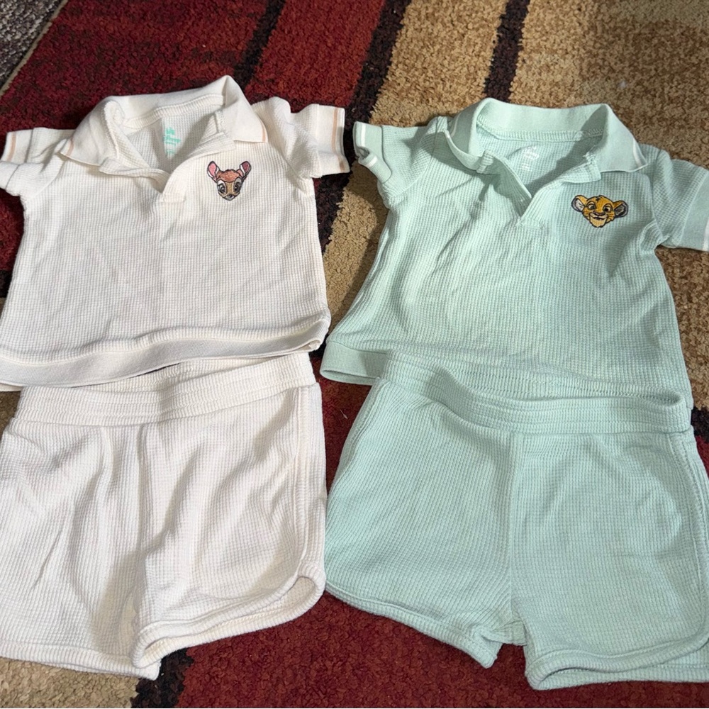 Disney Baby Soft Green Sweater